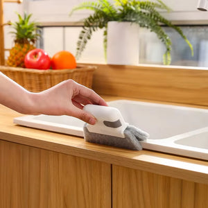 Household Cleaning Brush Groove Cleaning Tool Window Track Cleaner Window Groove Brush Scouring Door Track Pad Gap Cleaner