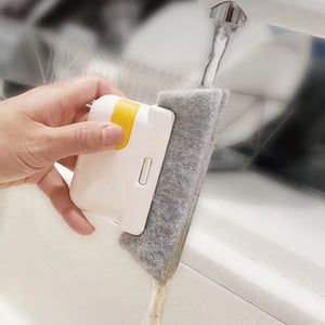 Household Cleaning Brush Groove Cleaning Tool Window Track Cleaner Window Groove Brush Scouring Door Track Pad Gap Cleaner
