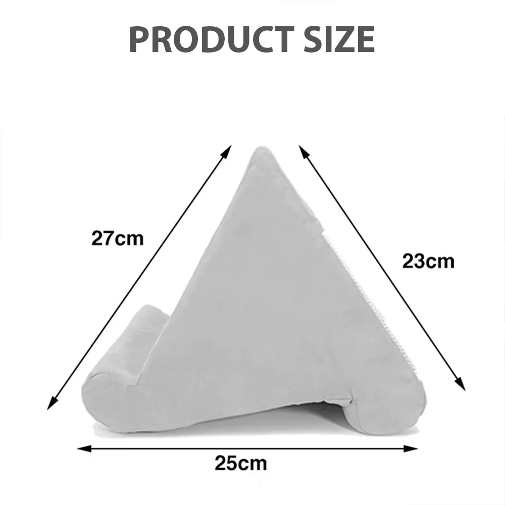Sponge Pillow Tablet Holder for Ipad Samsung Huawei Tablet Holder Mobile Phone Support Pillow Multi-Angle Reading Stand