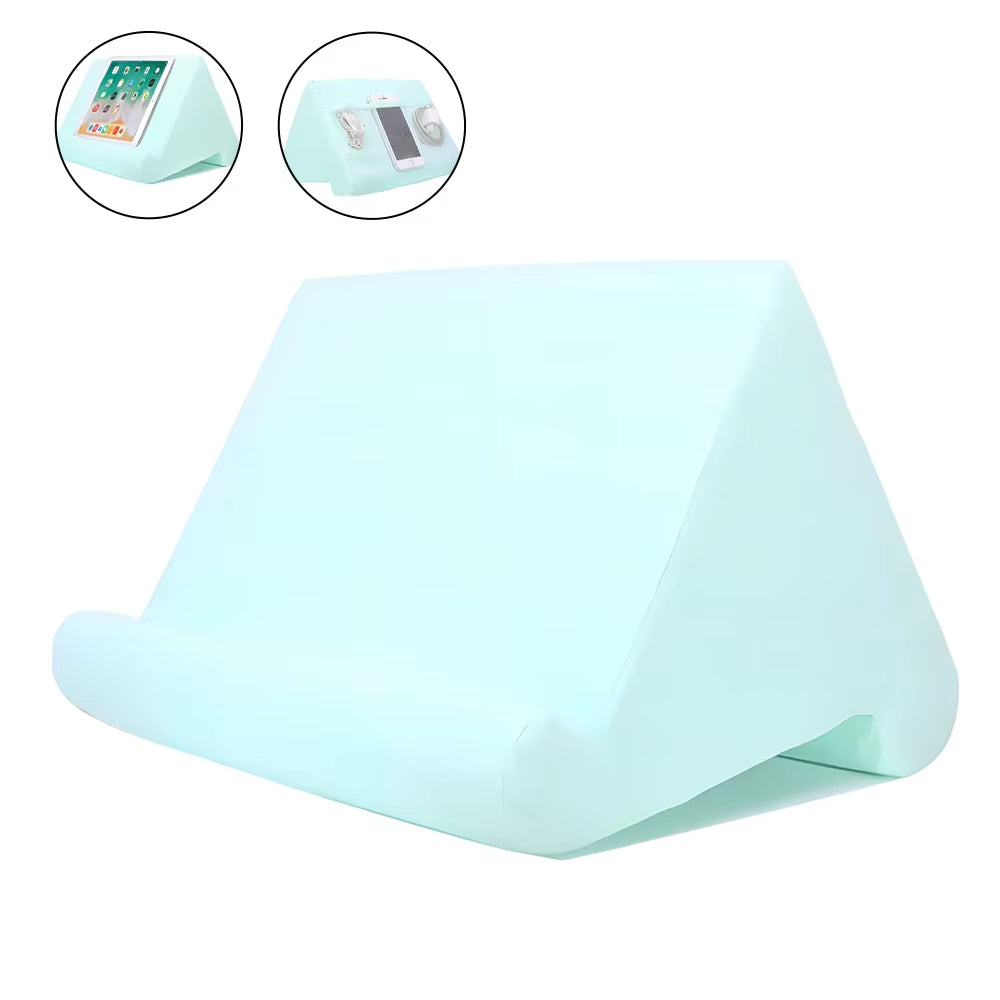 Sponge Pillow Tablet Holder for Ipad Samsung Huawei Tablet Holder Mobile Phone Support Pillow Multi-Angle Reading Stand