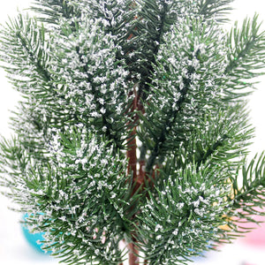 30CM Shiny Mini Artificial Christmas Tree Desktop Immortal Decoration New Year Family Decoration Birthday Gift Valentine'S Day