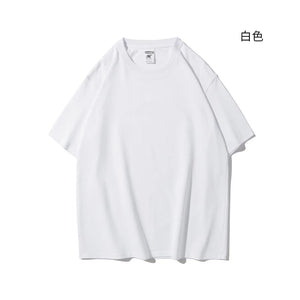 50 piece Custom Logo High Quality T shirt Heavyweight Gym Apparel with Solid Pattern and Comfortable Neck