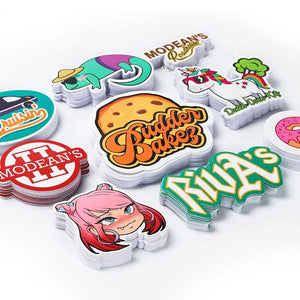 50 Pcs Custom LOGO Printing Die Cut Vinyl Stickers Customized Waterproof Cartoon Stickers Manufacturers Custom Stickers