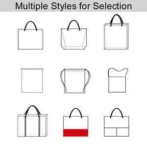 Custom Logo Design Tote Bag Canvas Grocery Bag Portable Canvas Shopping Handbag Custom Size for Promotional Gifts