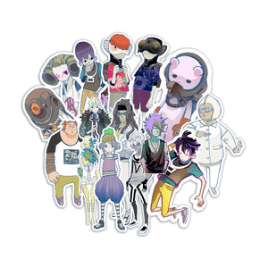 50 Pcs Custom LOGO Printing Die Cut Vinyl Stickers Customized Waterproof Cartoon Stickers Manufacturers Custom Stickers