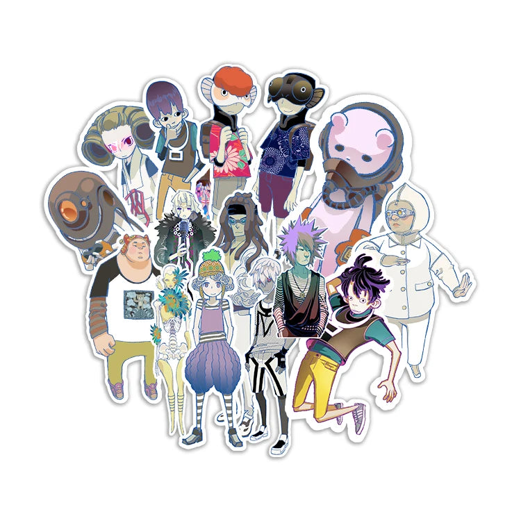 50 Pcs Custom LOGO Printing Die Cut Vinyl Stickers Customized Waterproof Cartoon Stickers Manufacturers Custom Stickers