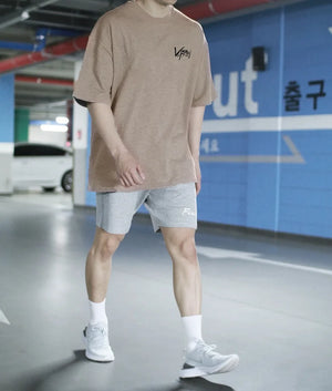 50 piece Custom Logo High Quality T shirt Heavyweight Gym Apparel with Solid Pattern and Comfortable Neck