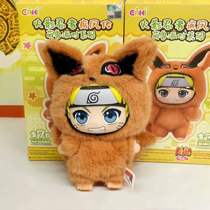 New Naruto Blind Box Shippuden Beast Party Series Plush Doll Cute Hand-Made Custom Gift Ornaments for Men and Women ﻿