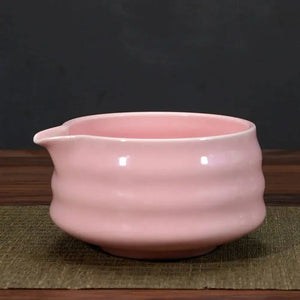 Large-Capacity Ceramic Matcha Bowl with Smooth Finish – Heat-Resistant, Ideal for Tea, Soup, Salads