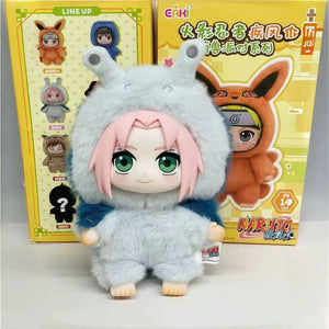 New Naruto Blind Box Shippuden Beast Party Series Plush Doll Cute Hand-Made Custom Gift Ornaments for Men and Women ﻿