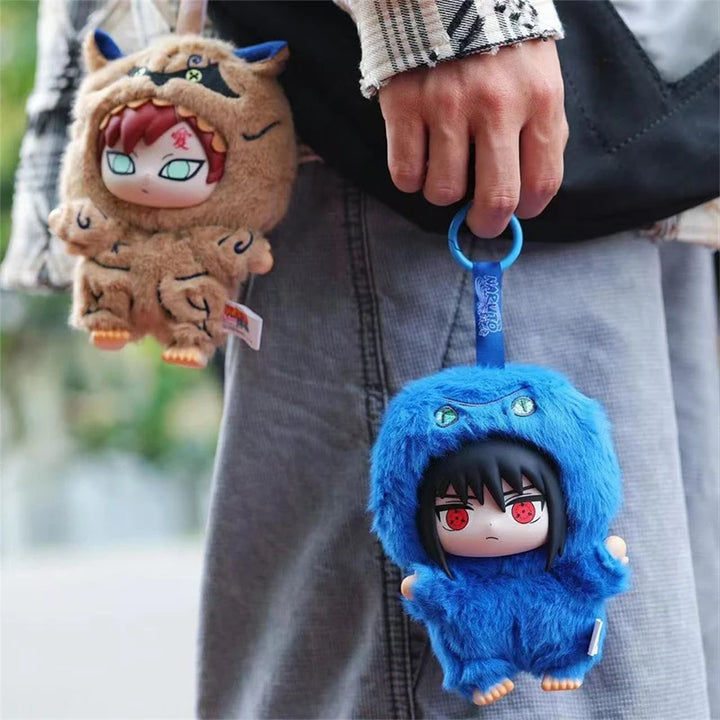 New Naruto Blind Box Shippuden Beast Party Series Plush Doll Cute Hand-Made Custom Gift Ornaments for Men and Women ﻿