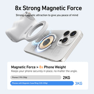 Phone Camera Shoot Hand Grip Magnetic Smart Phone Holder Shooting Aid Remote Control Handle for Iphone Android Phone