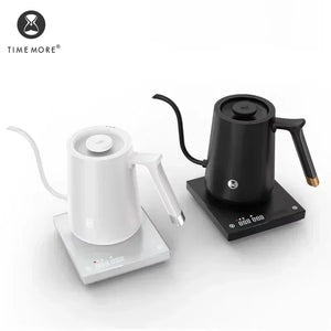 Timemore Fish Smart Electric Pour over Kettle 600Ml 220V Fine Mouth Temperature Control Customize Hand Brew Coffee Pot Gift