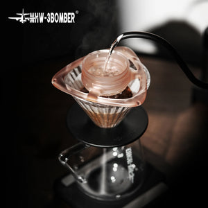 1/2/3 Pcs Pour over Coffee Splitter Control Flow Rate Coffee Dripper Portable Coffee Accessories for Travel