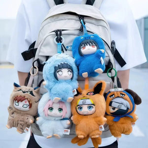 New Naruto Blind Box Shippuden Beast Party Series Plush Doll Cute Hand-Made Custom Gift Ornaments for Men and Women ﻿