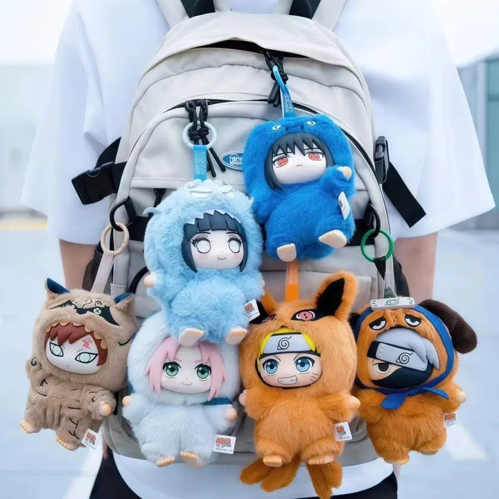 New Naruto Blind Box Shippuden Beast Party Series Plush Doll Cute Hand-Made Custom Gift Ornaments for Men and Women ﻿